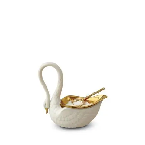 Oferta SOLNICZKA W KSZTAŁCIE ŁABĘDZIA SWAN BIAŁA | L'OBJET