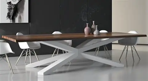 Popularny STÓŁ FAGUS 220x100 DĄB NATURALNY | SPENSEN