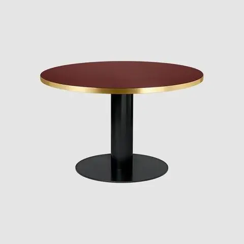 STÓŁ GUBI 2.0 125 CM BLACK - CHERRY READ GLASS Promocja