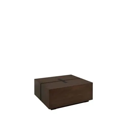 Taniej STOLIK KAWOWY MADDOX ANTIQUE BRONZE METAL | 80 CM X 80 CM | ARTWOOD
