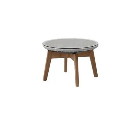 STOLIK KAWOWY OGRODOWY PEACOCK GREY / LIGHT GREY | CANE-LINE Rabat