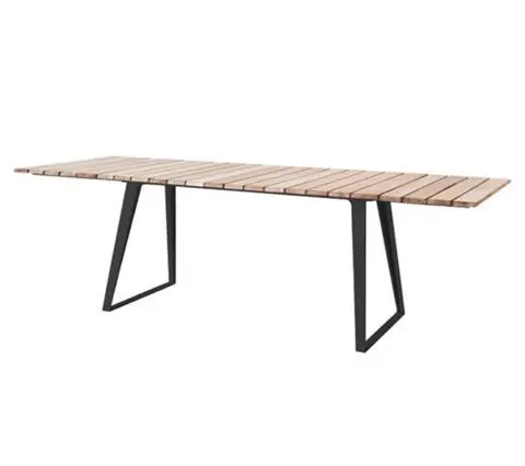 Obniżka ceny STÓŁ OGRODOWY COPENHAGEN TEAK/LAVA GREY | CANE-LINE