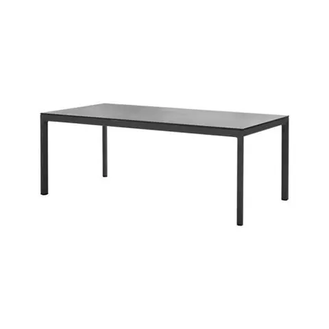 STÓŁ OGRODOWY DROP LAVA GREY / BLACK | CANE-LINE Super okazja