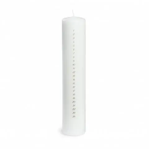 Premium ŚWIECA COUNT DOWN - CALENDAR CANDLE