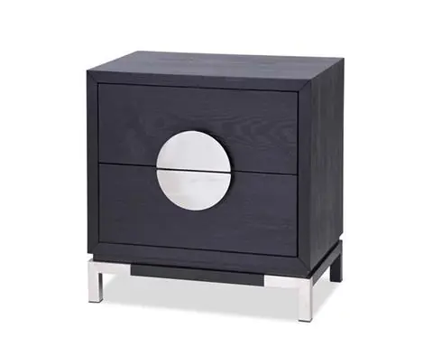 SZAFKA NOCNA OTIUM WENGE-STEEL | LIANG & EIMIL Popularny
